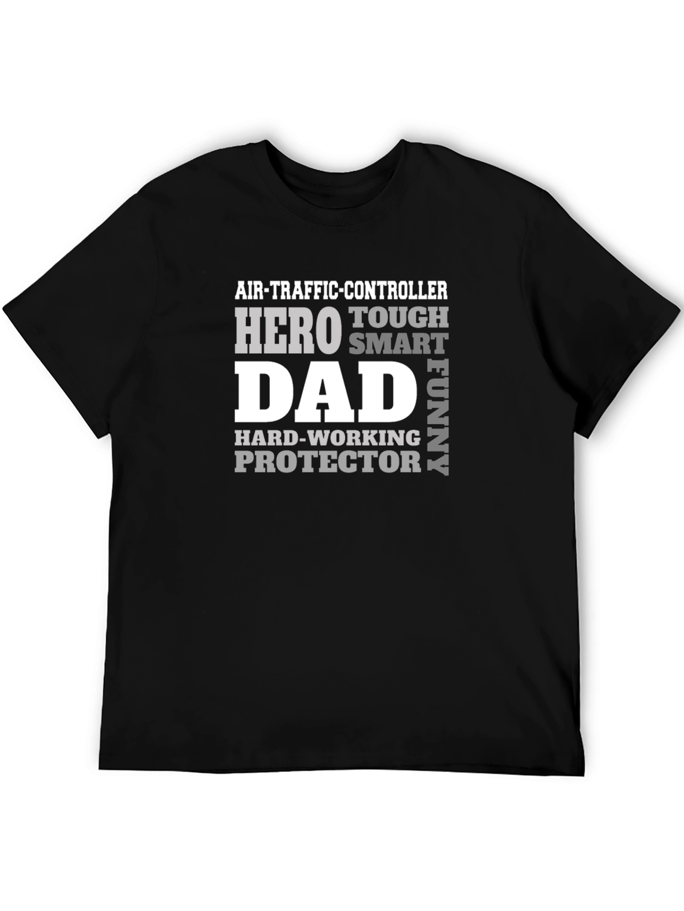 Air Traffic Controller Dad Hero T-Shirt
