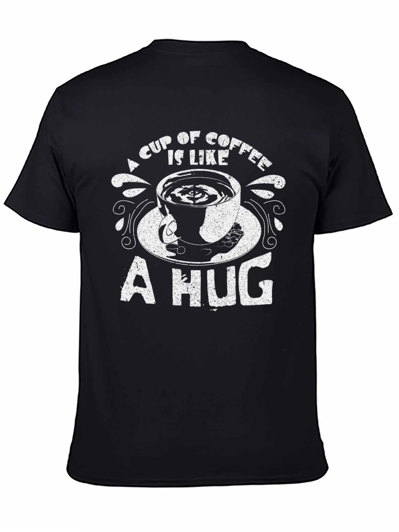 Coffee Hug T-Shirt - Comfort & Caffeine Style