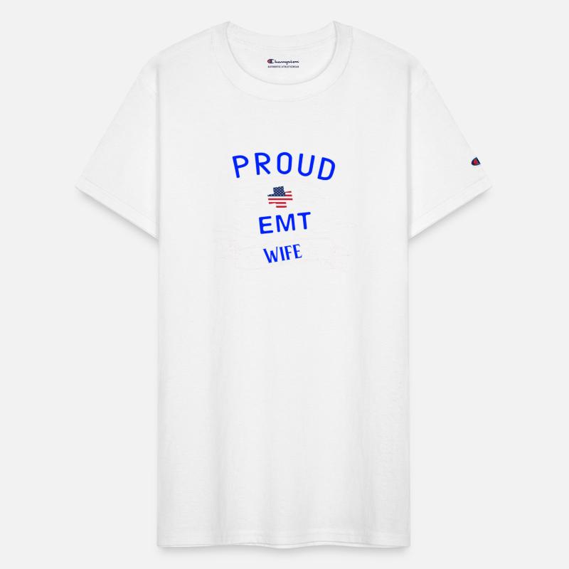 Proud Emt Wife Emergency Medical Technician Wife
