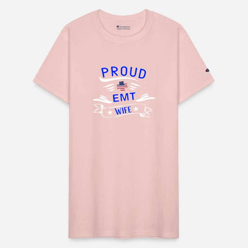 Proud Emt Wife Emergency Medical Technician Wife