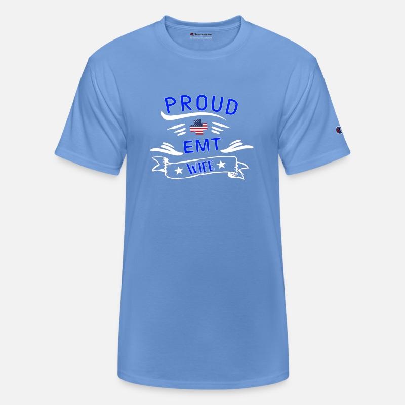 Proud Emt Wife Emergency Medical Technician Wife