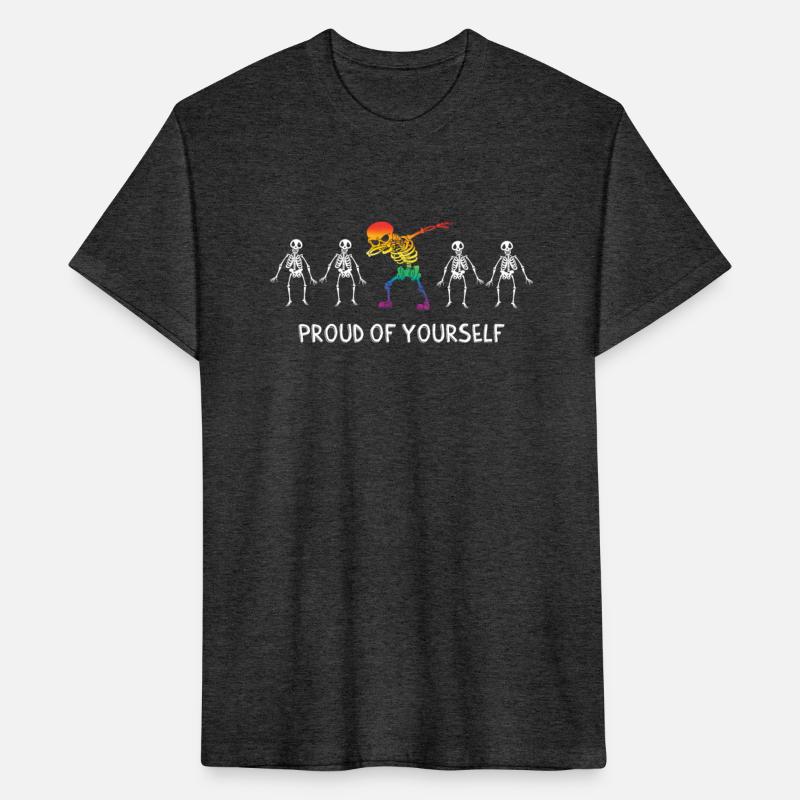 Proud of yourself Halloween LGBTQ Pride Skeleton