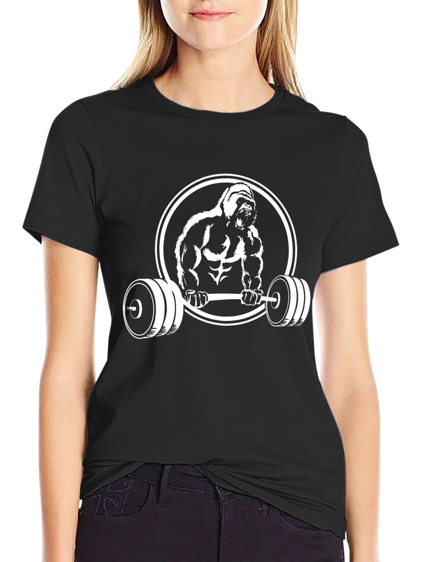 Gorilla Gym Beast Mode Black T-Shirt