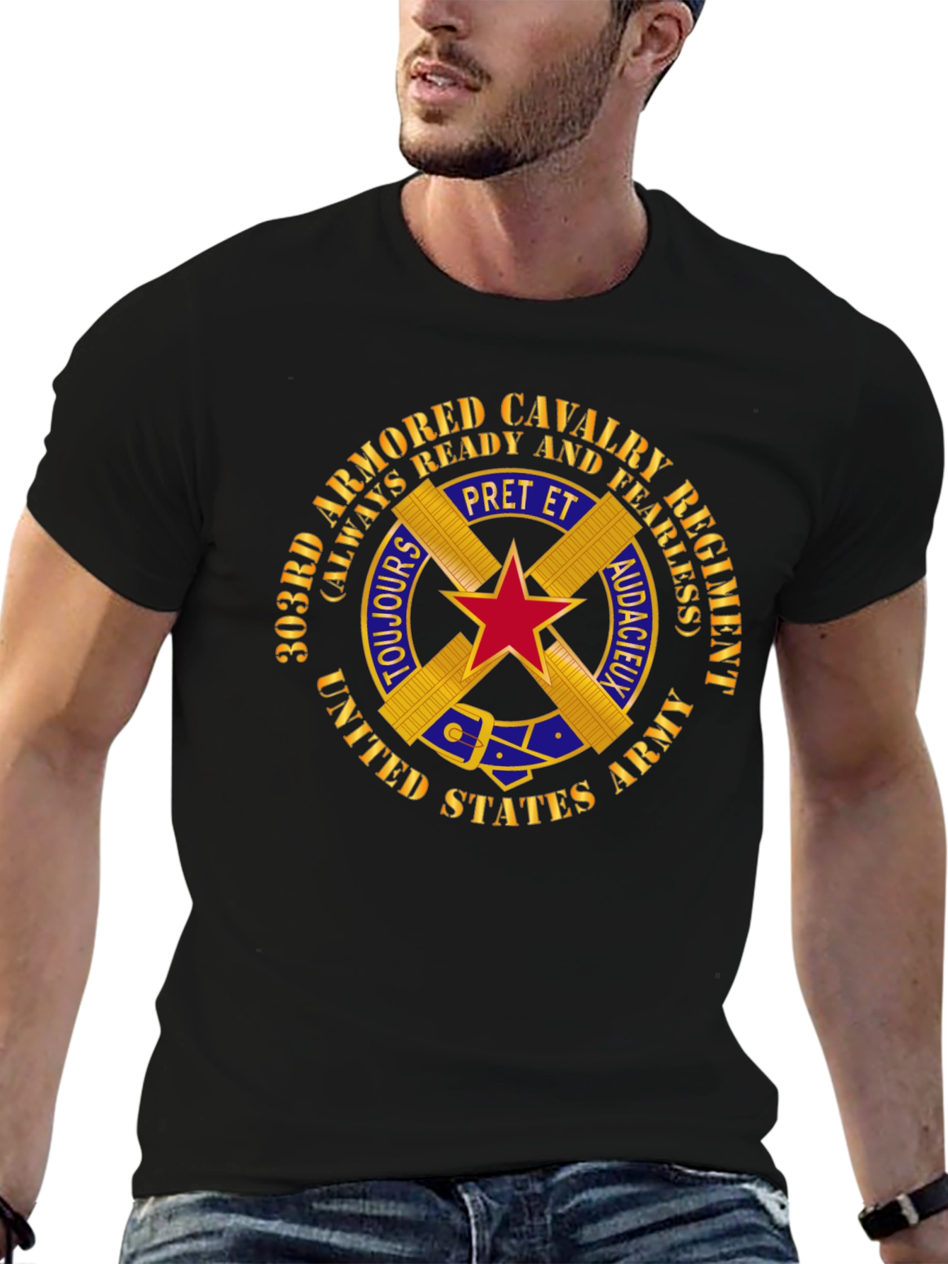 303rd Armored Cavalry Regiment Graphic Tee