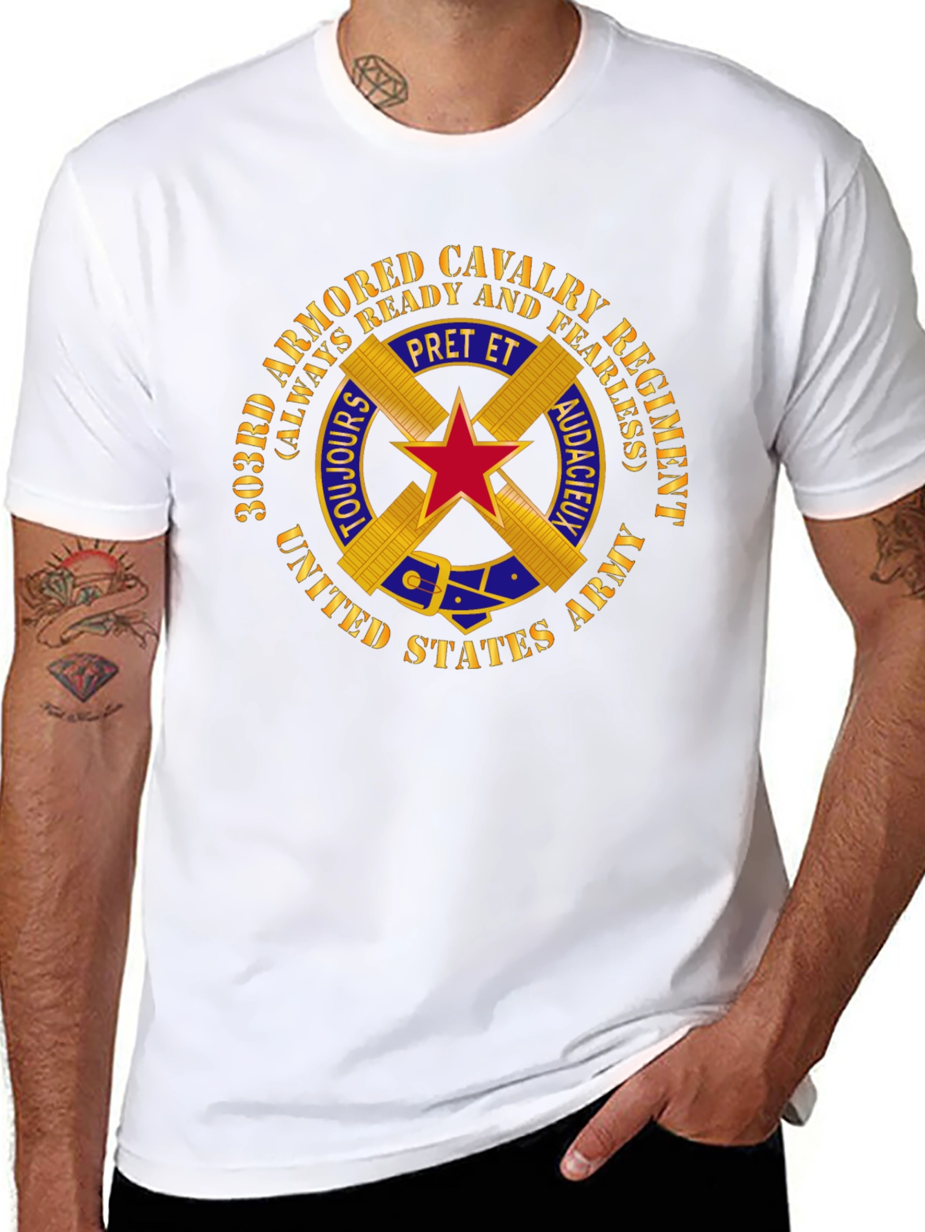 303rd Armored Cavalry Regiment Graphic Tee