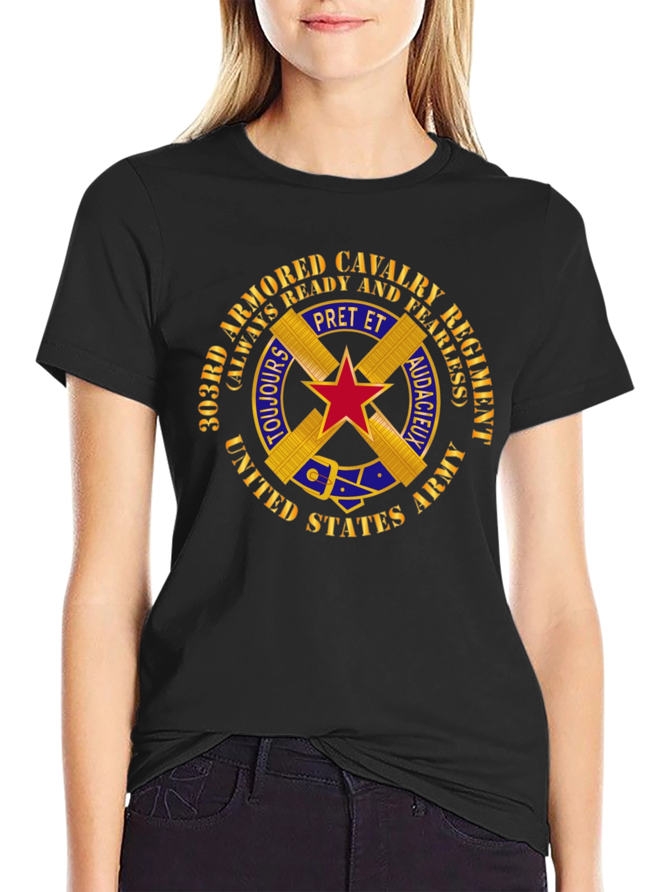 303rd Armored Cavalry Regiment Graphic Tee