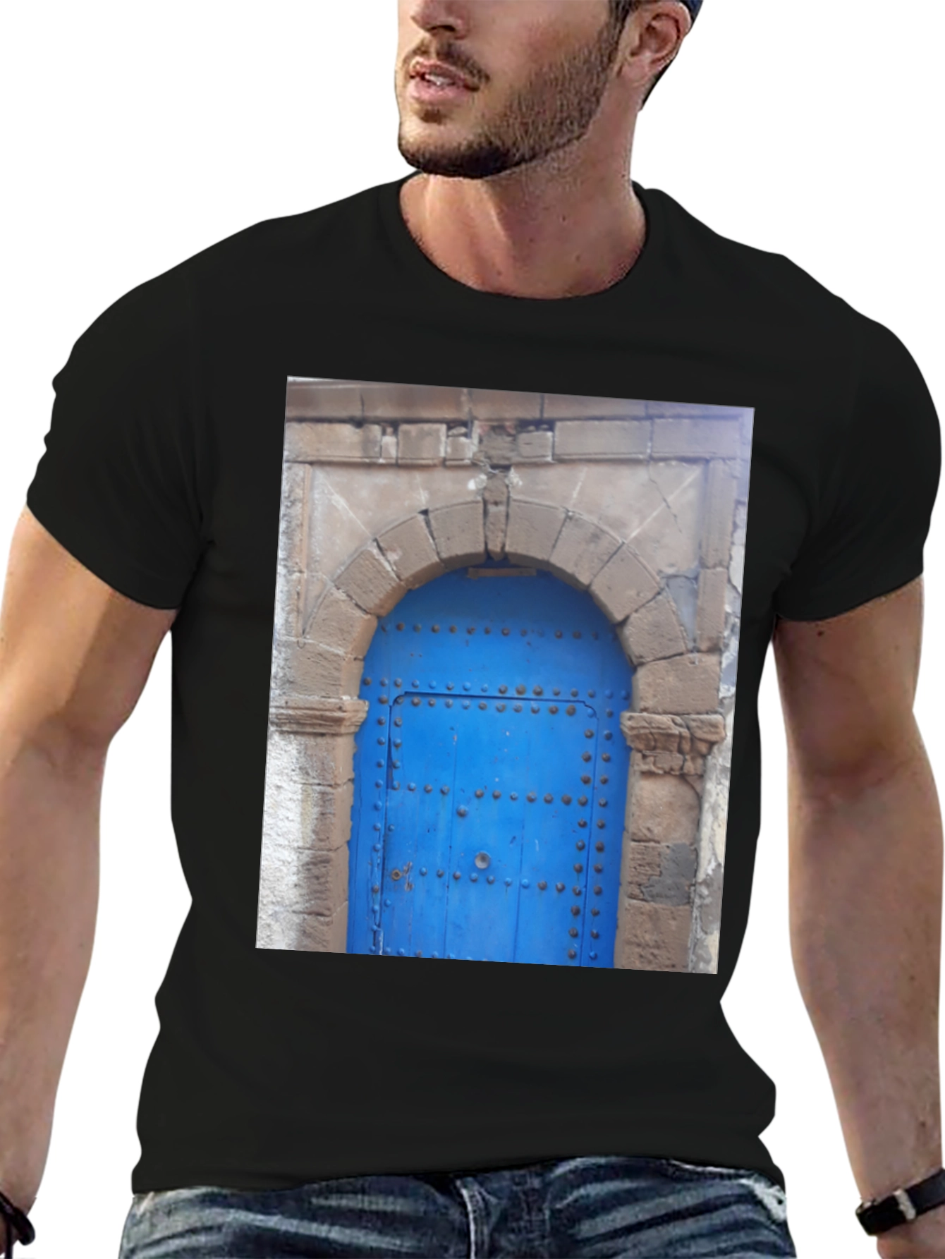 Blue Door T-Shirt - Architectural Design Tee