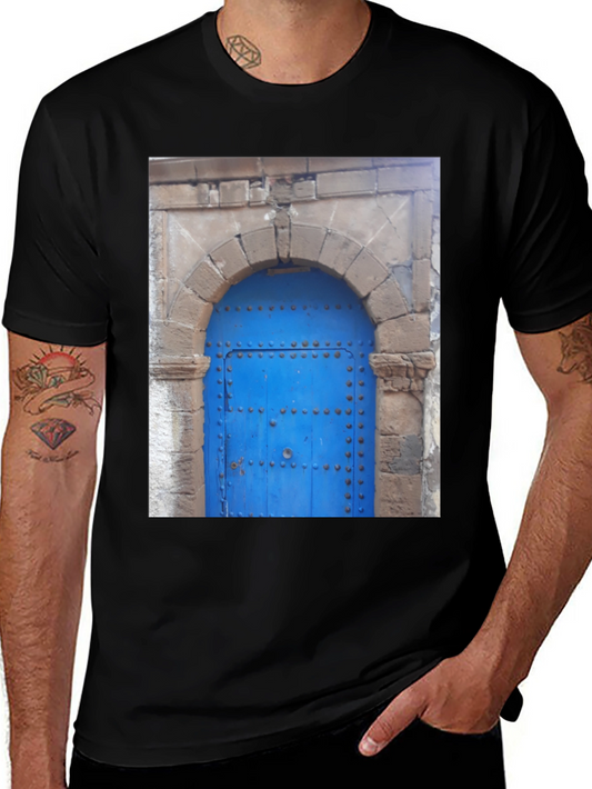 Blue Door T-Shirt - Architectural Design Tee