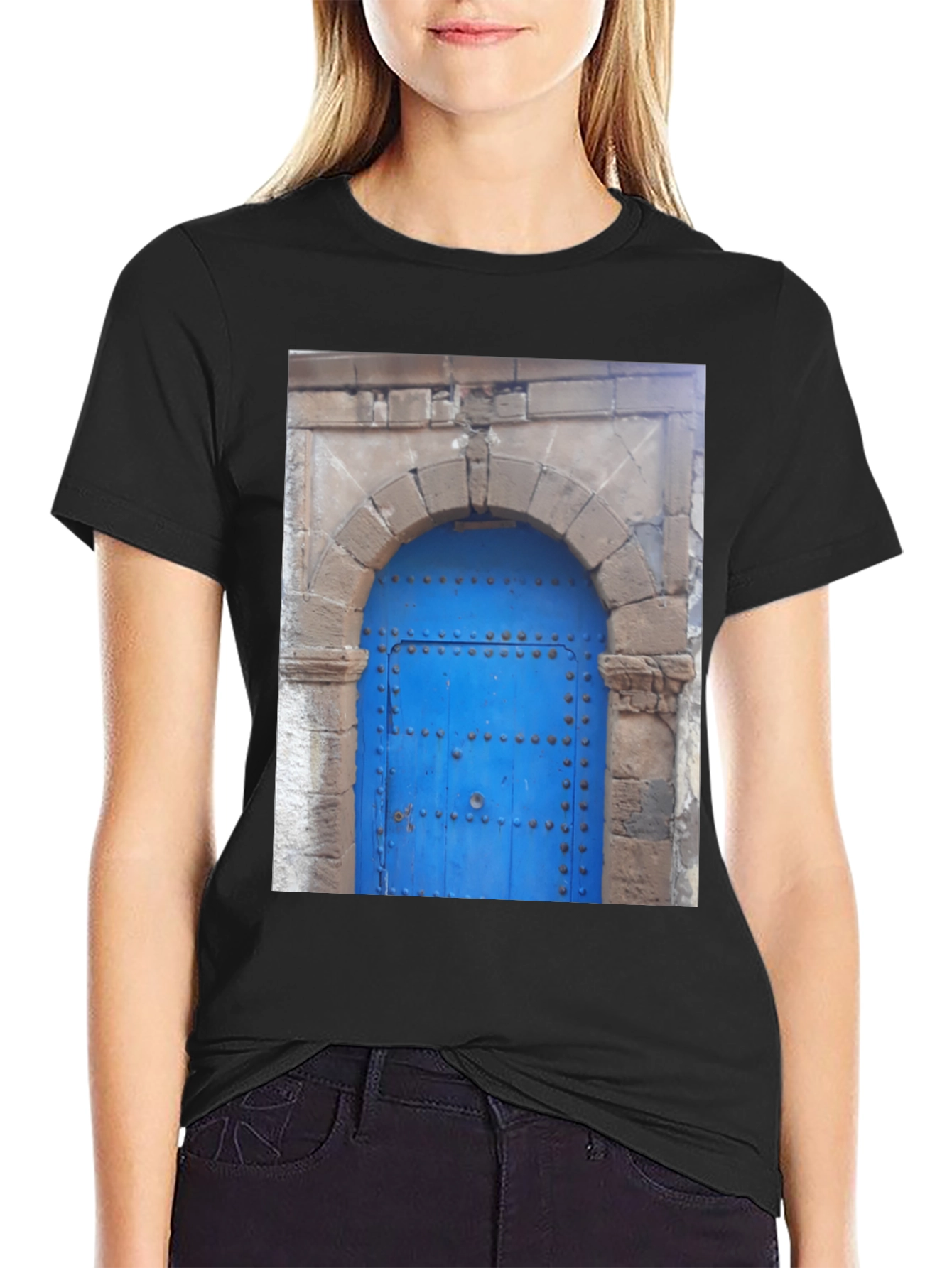 Blue Door T-Shirt - Architectural Design Tee