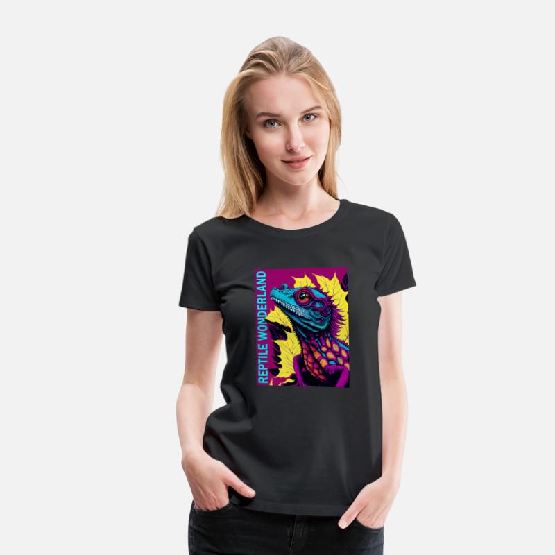 Psychedelic Reptile Wonderland Retro Designs 6