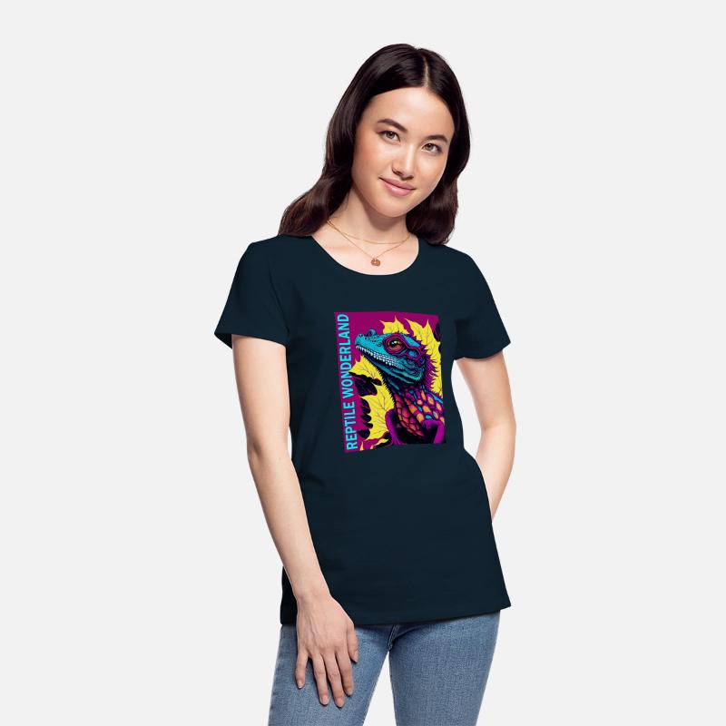 Psychedelic Reptile Wonderland Retro Designs 6