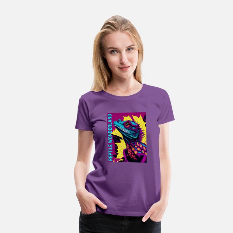Psychedelic Reptile Wonderland Retro Designs 6