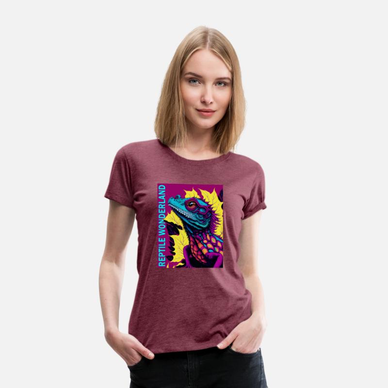 Psychedelic Reptile Wonderland Retro Designs 6