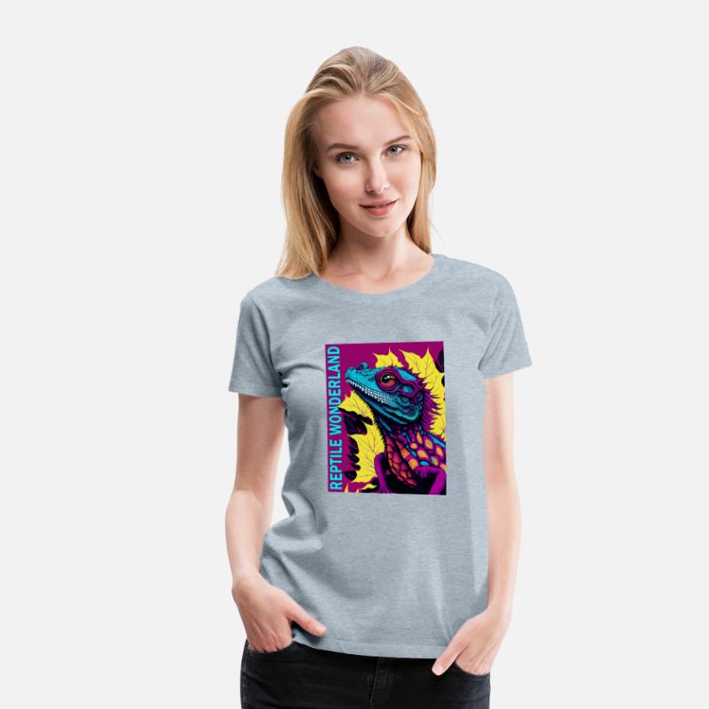 Psychedelic Reptile Wonderland Retro Designs 6