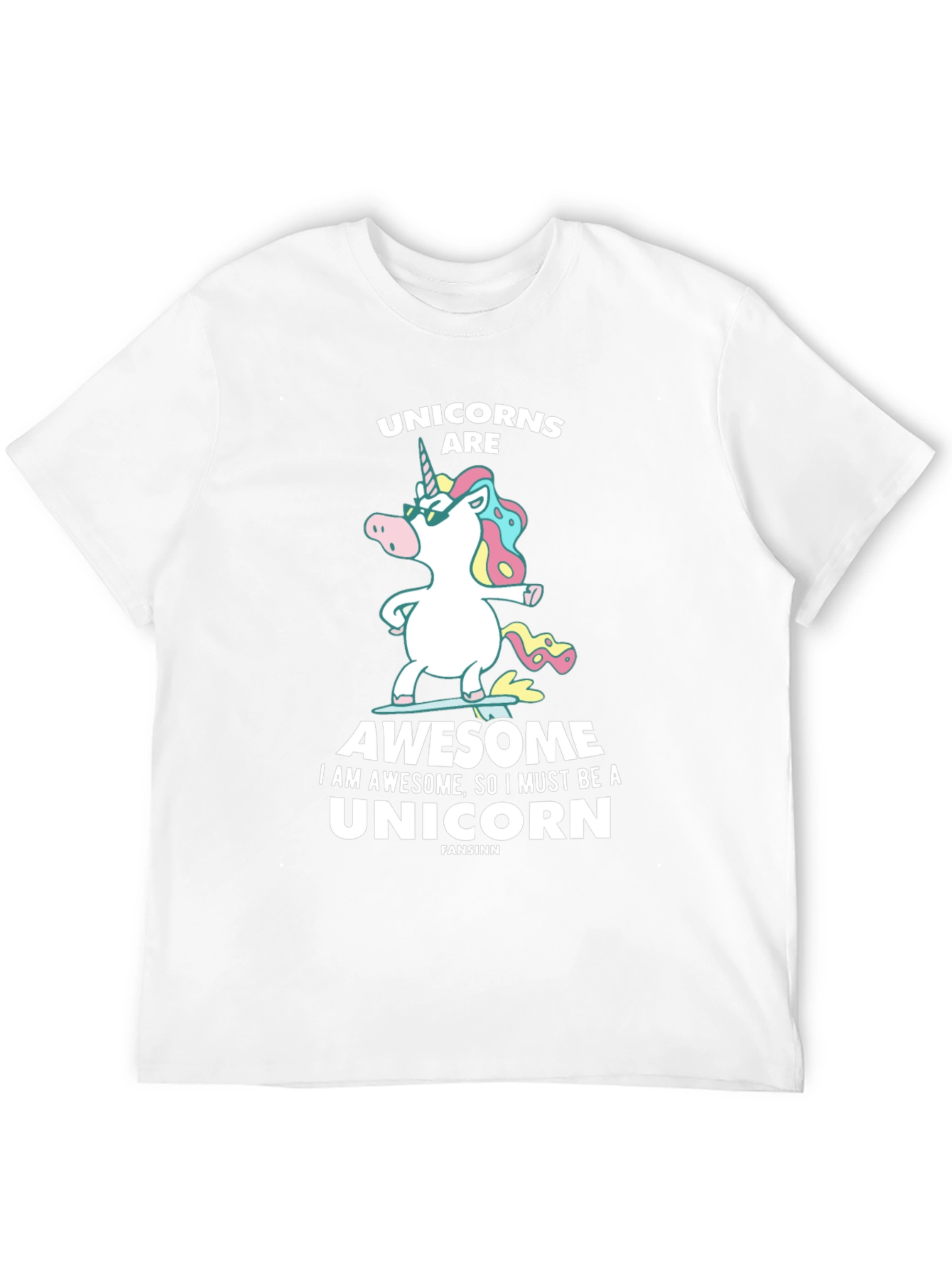 Unicorns Are Awesome Graphic T-Shirt