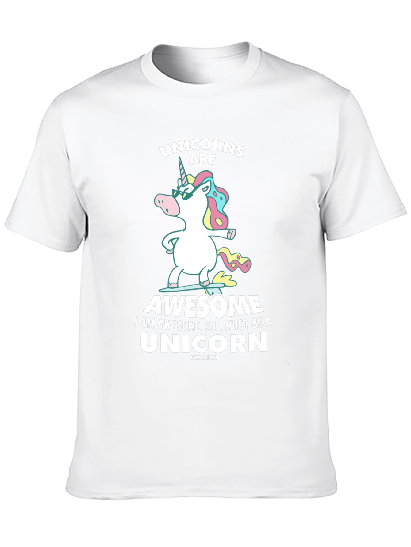 Unicorns Are Awesome Graphic T-Shirt