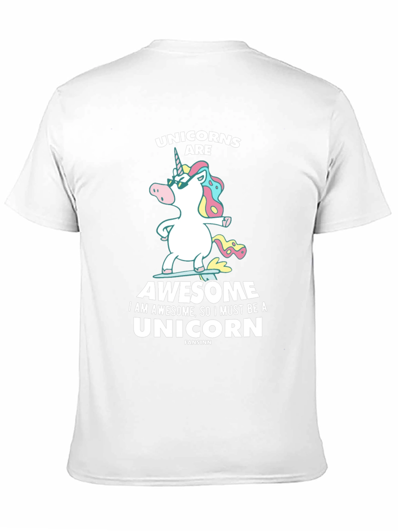 Unicorns Are Awesome Graphic T-Shirt