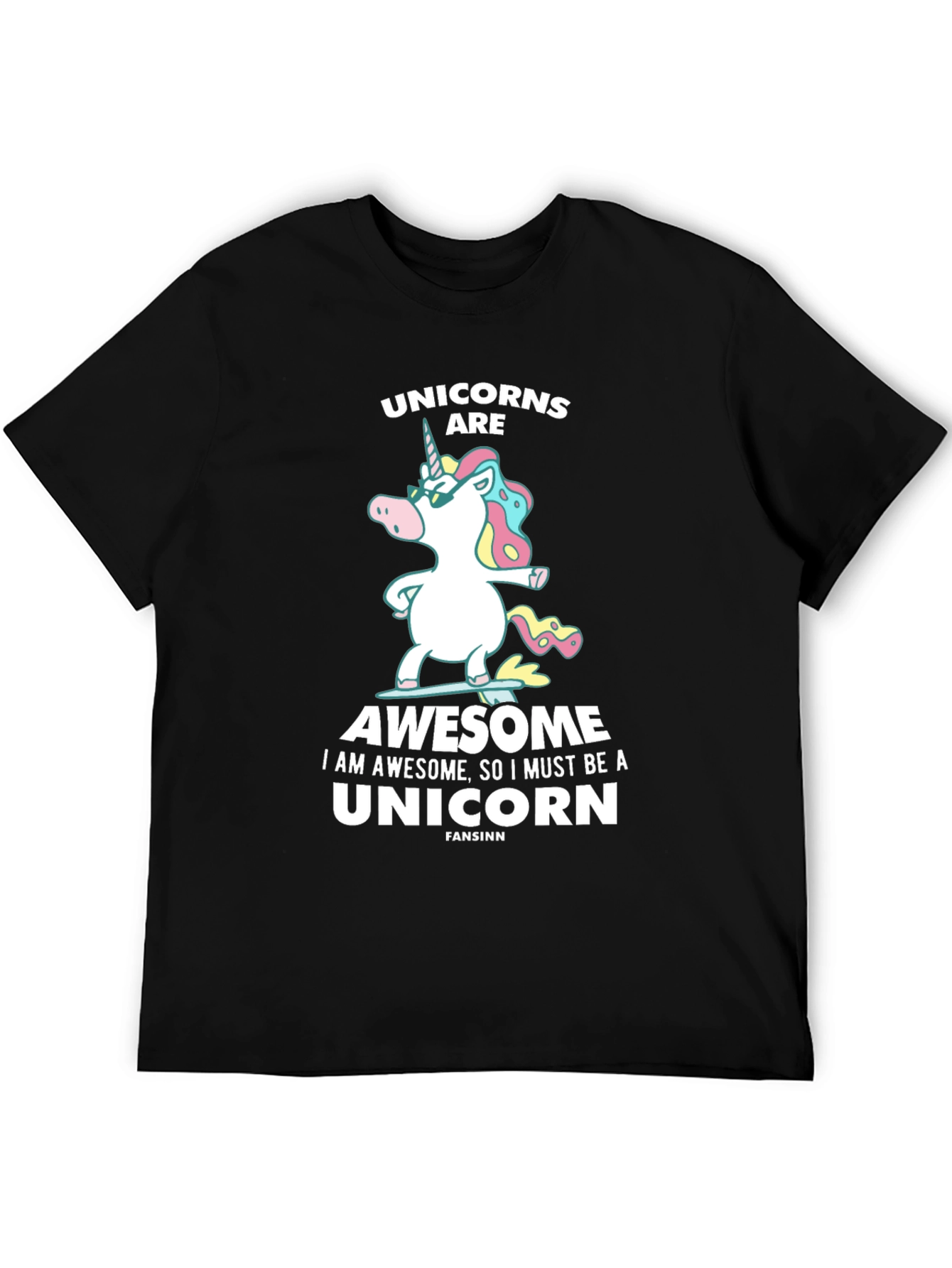 Unicorns Are Awesome Graphic T-Shirt