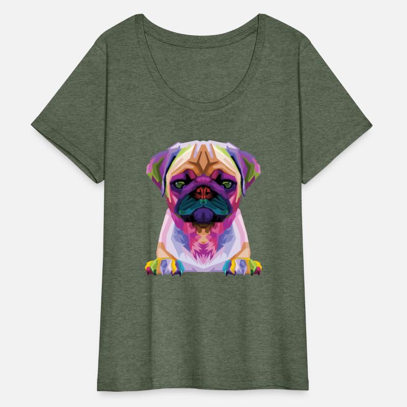 Pug Polygon Dog Dog Owner