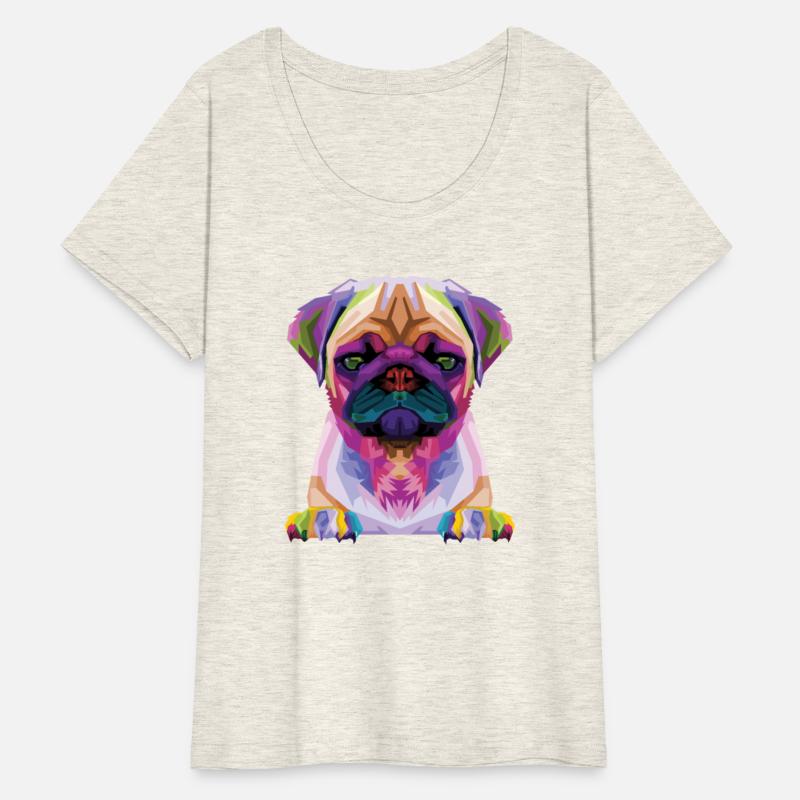 Pug Polygon Dog Dog Owner