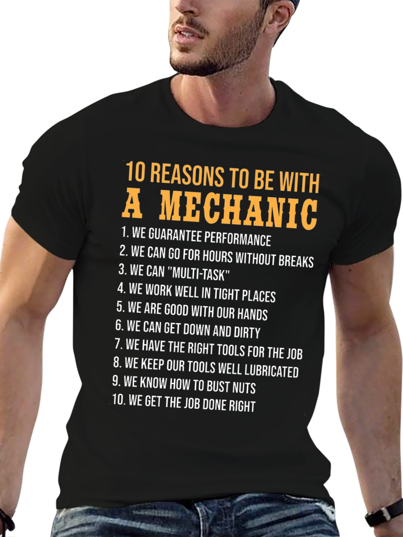 10 Reasons To Be With A Mechanic T-Shirt