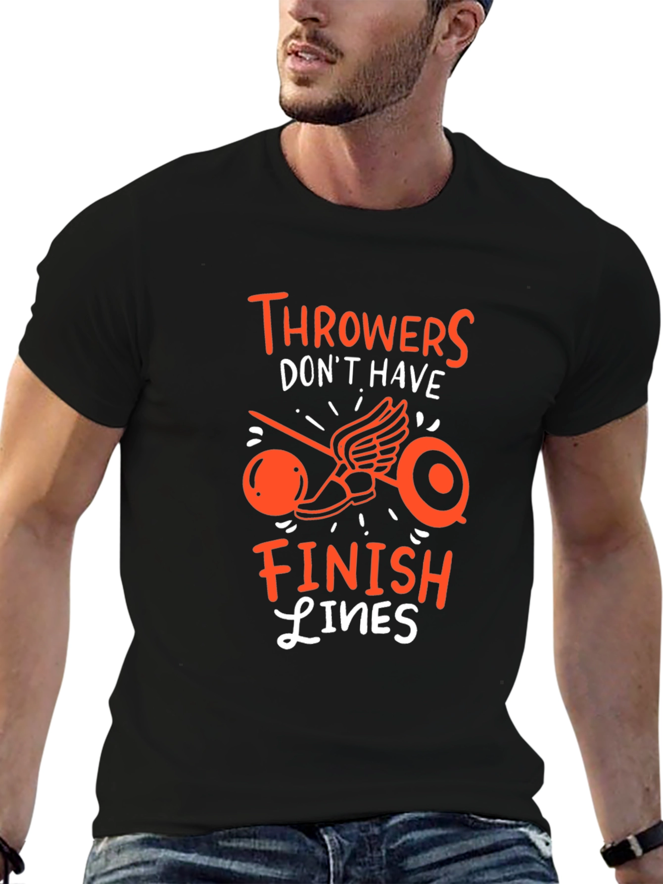 Throwers Dont Have Finish Lines T-Shirt