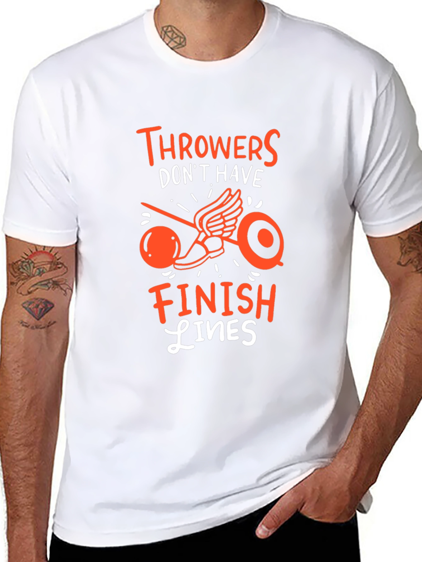 Throwers Dont Have Finish Lines T-Shirt