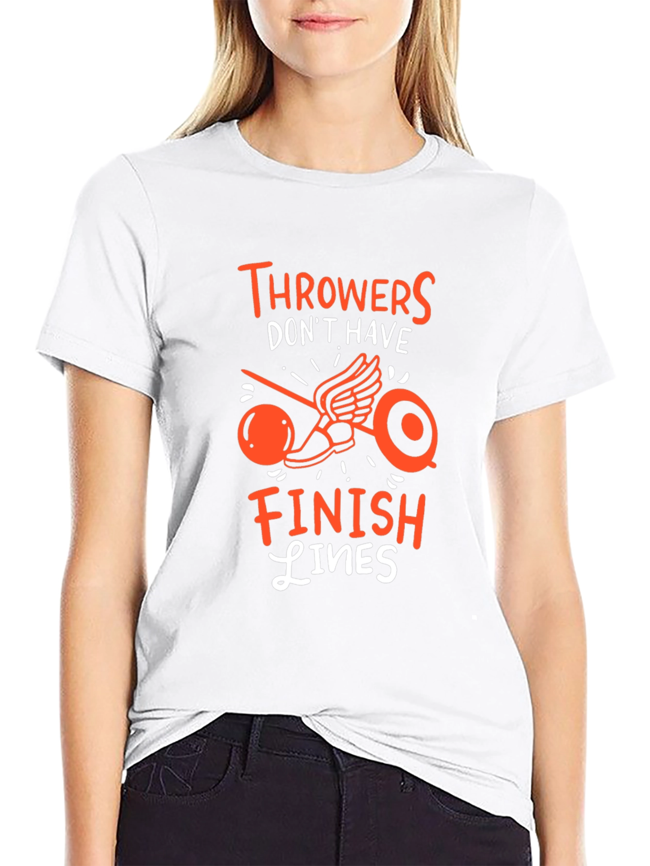 Throwers Dont Have Finish Lines T-Shirt