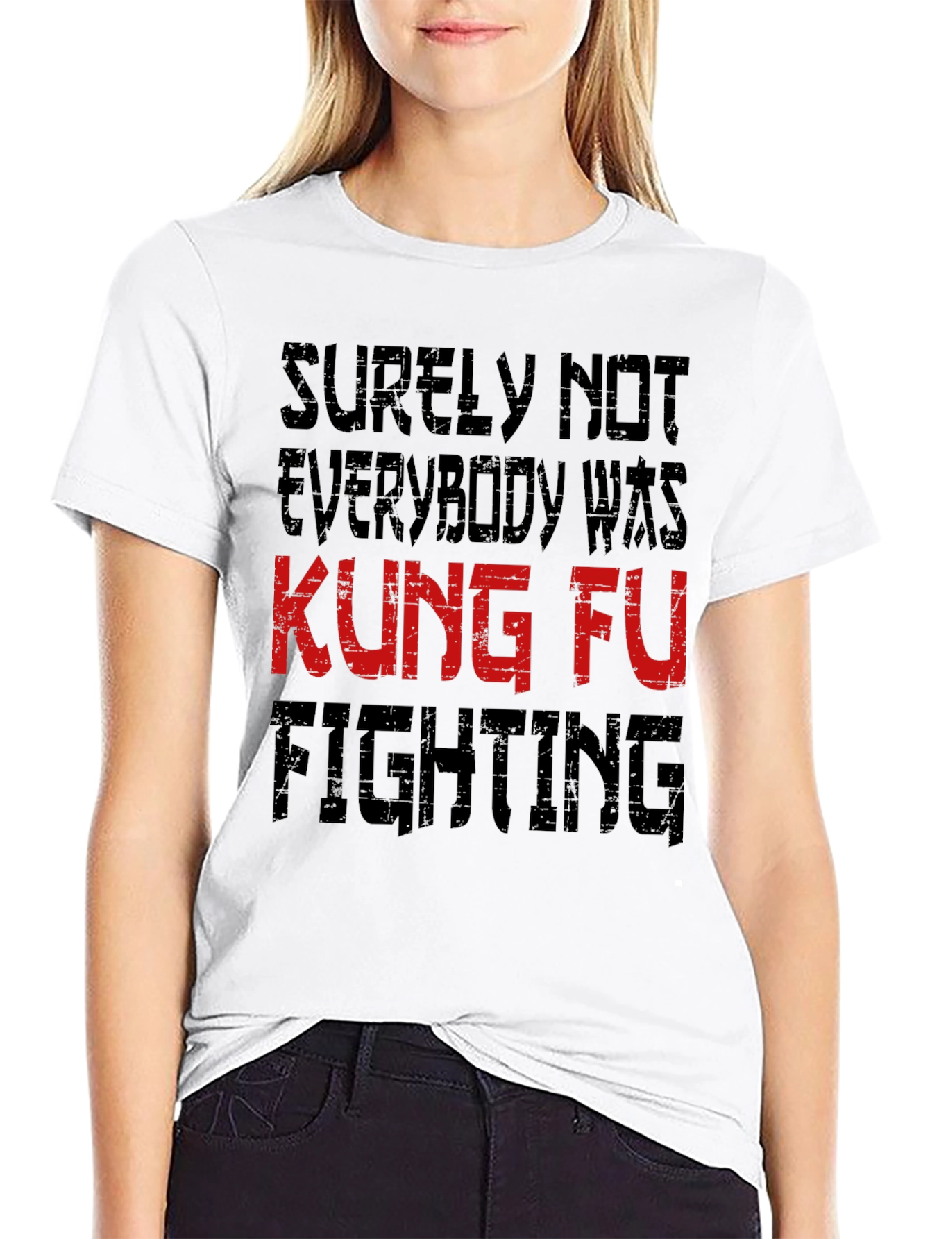 Kung Fu Fighting Graphic T-Shirt
