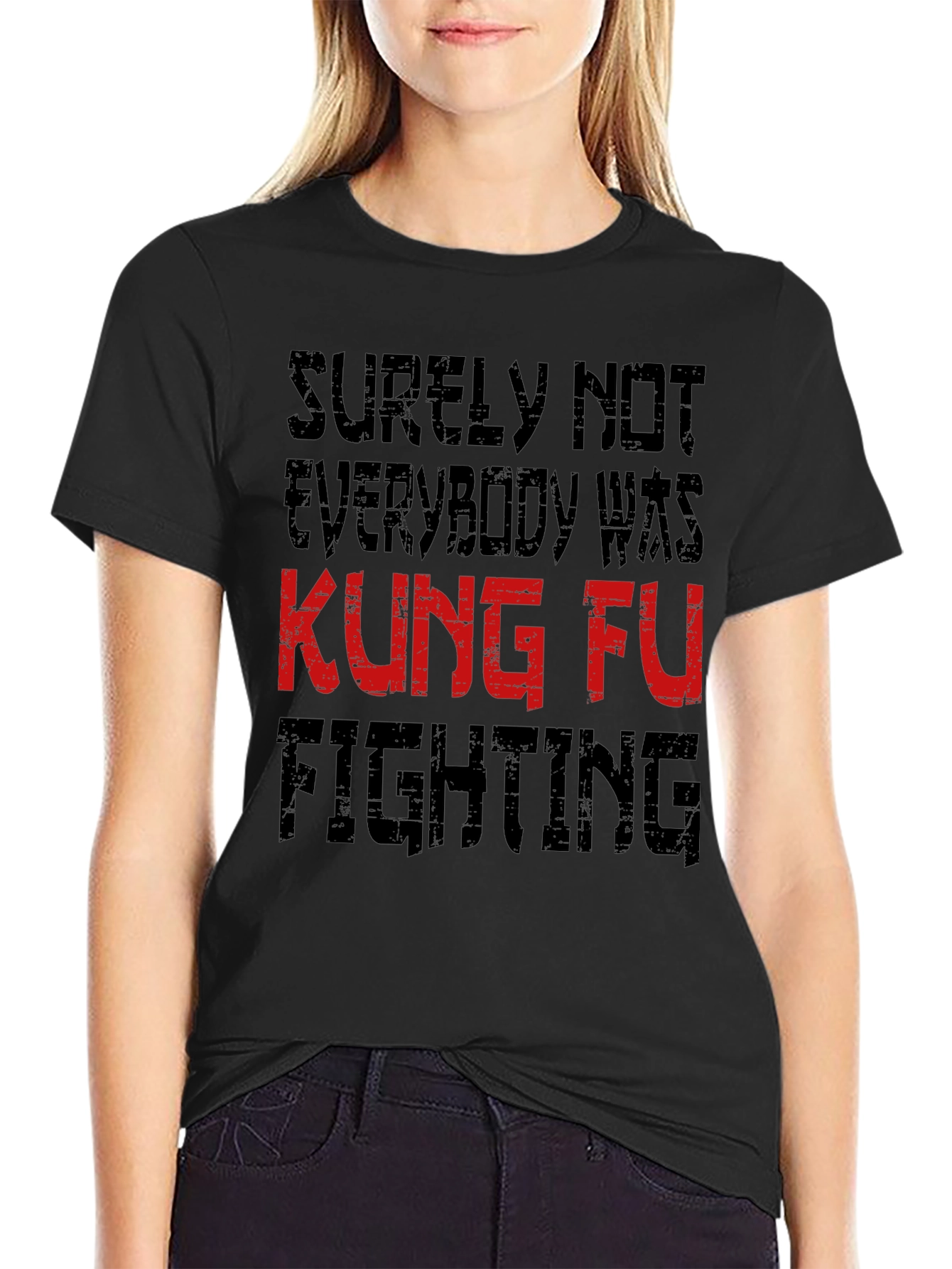 Kung Fu Fighting Graphic T-Shirt