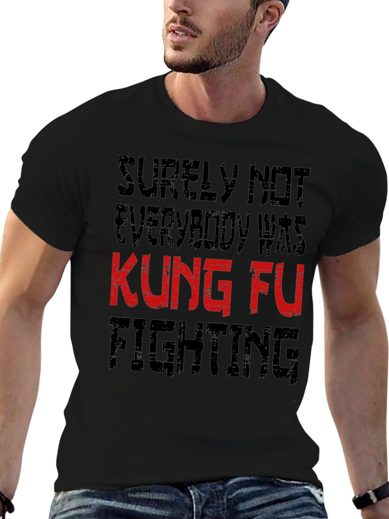 Kung Fu Fighting Graphic T-Shirt