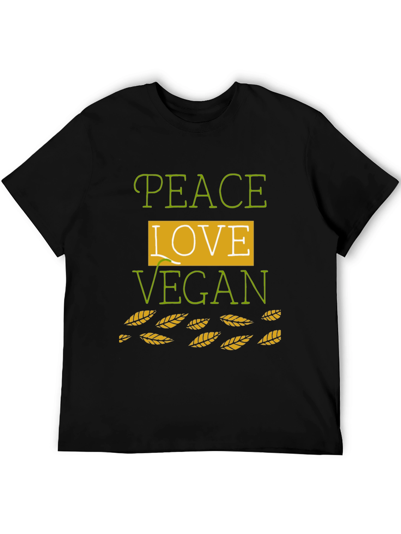 Vegan Peace Love T-Shirt