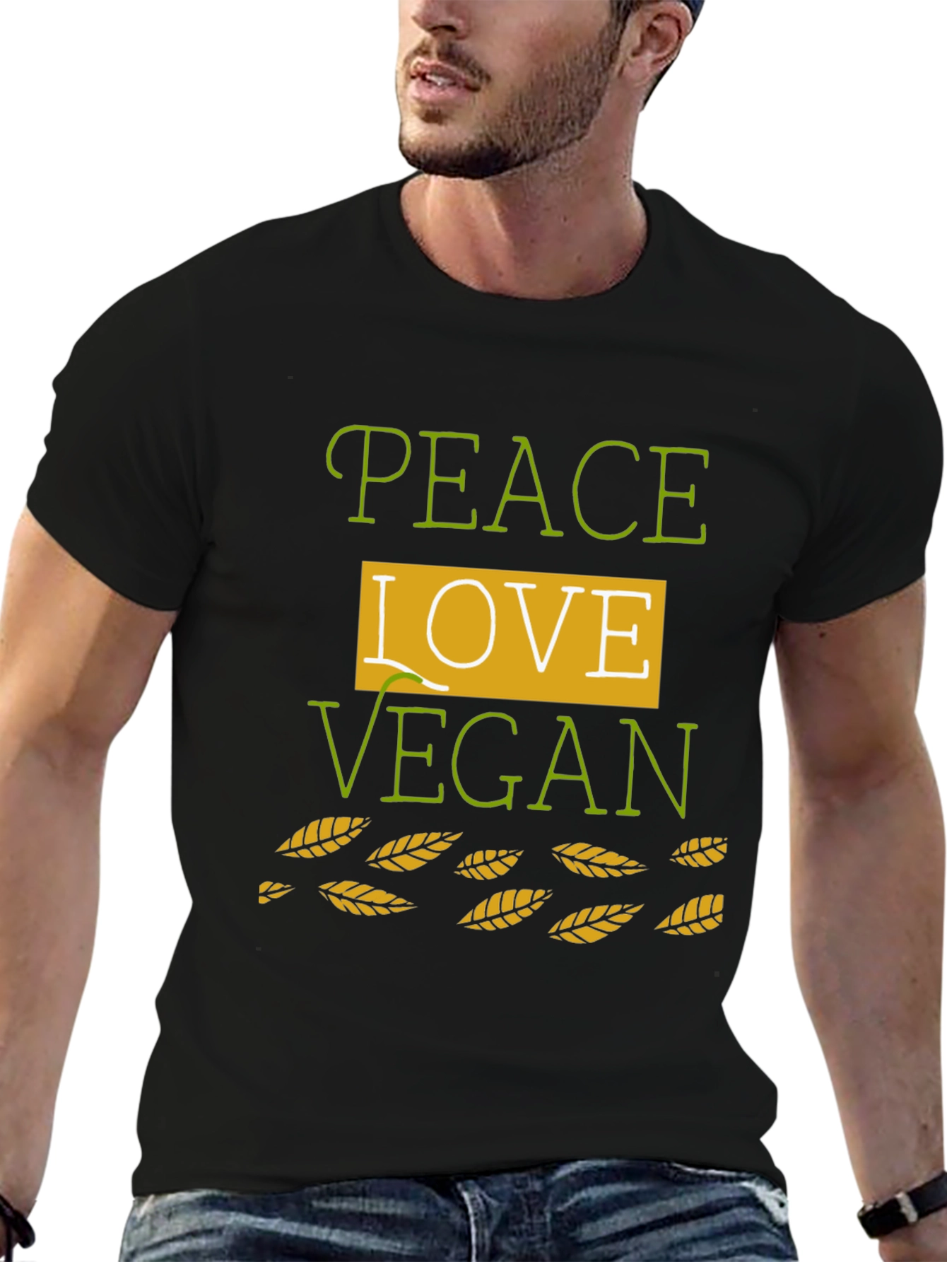 Vegan Peace Love T-Shirt