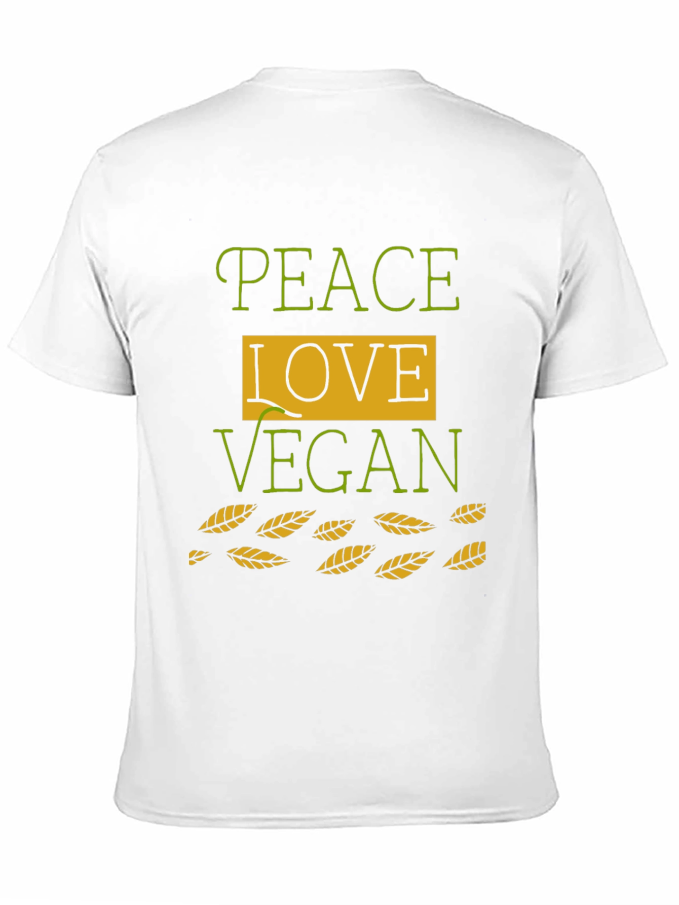 Vegan Peace Love T-Shirt