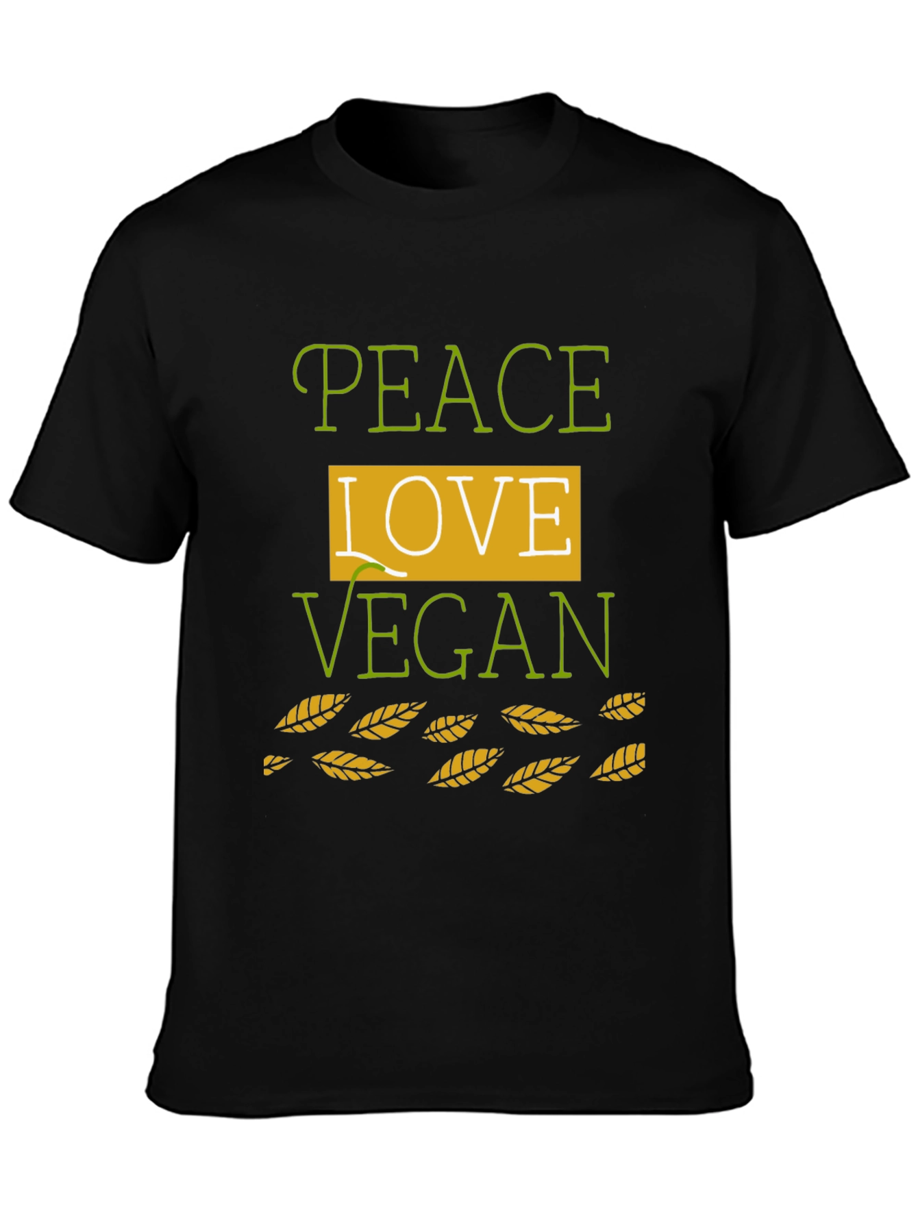 Vegan Peace Love T-Shirt