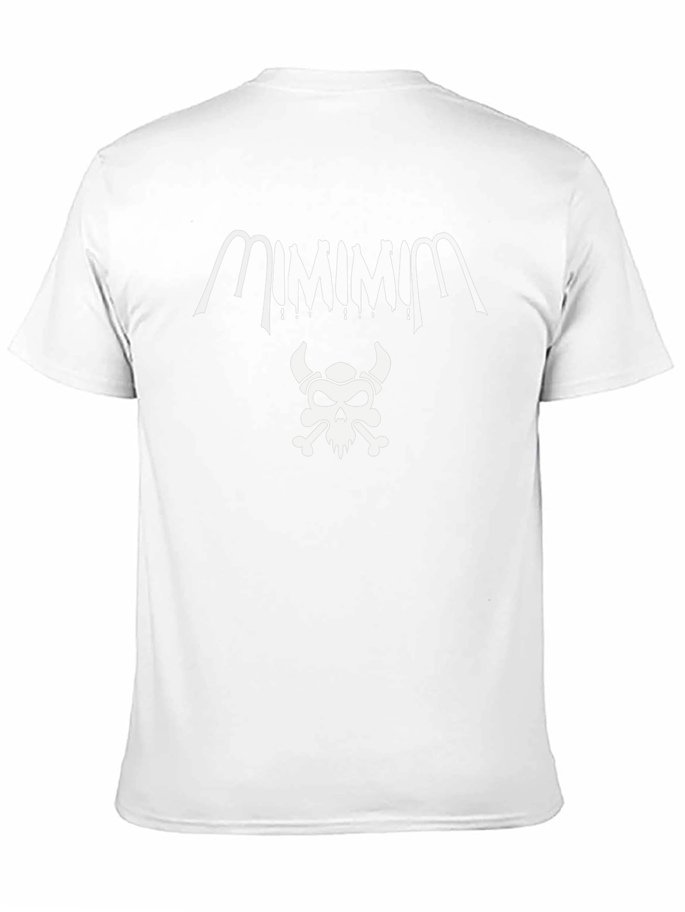 Edgy Skull Graphic Black T-Shirt