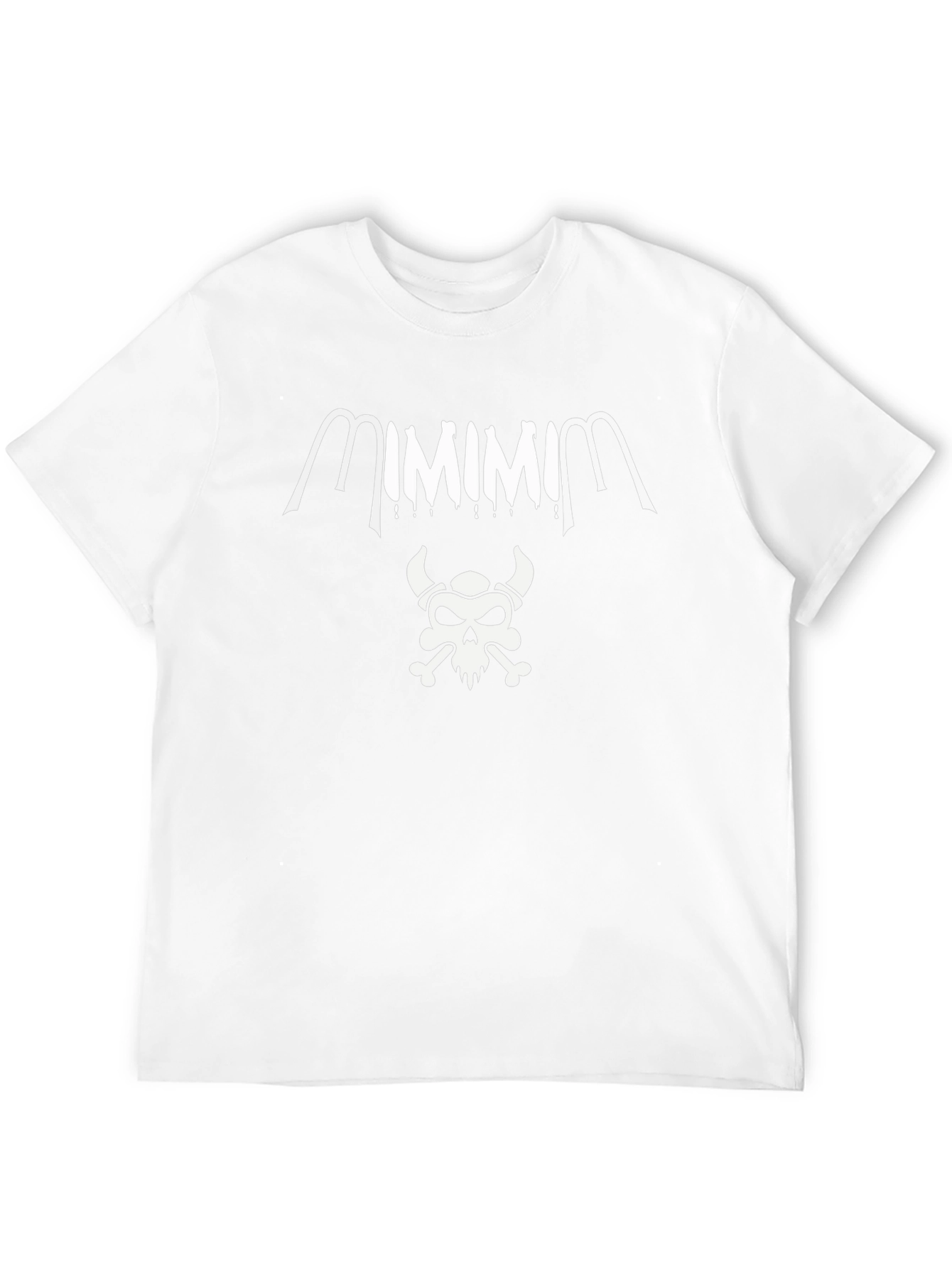 Edgy Skull Graphic Black T-Shirt