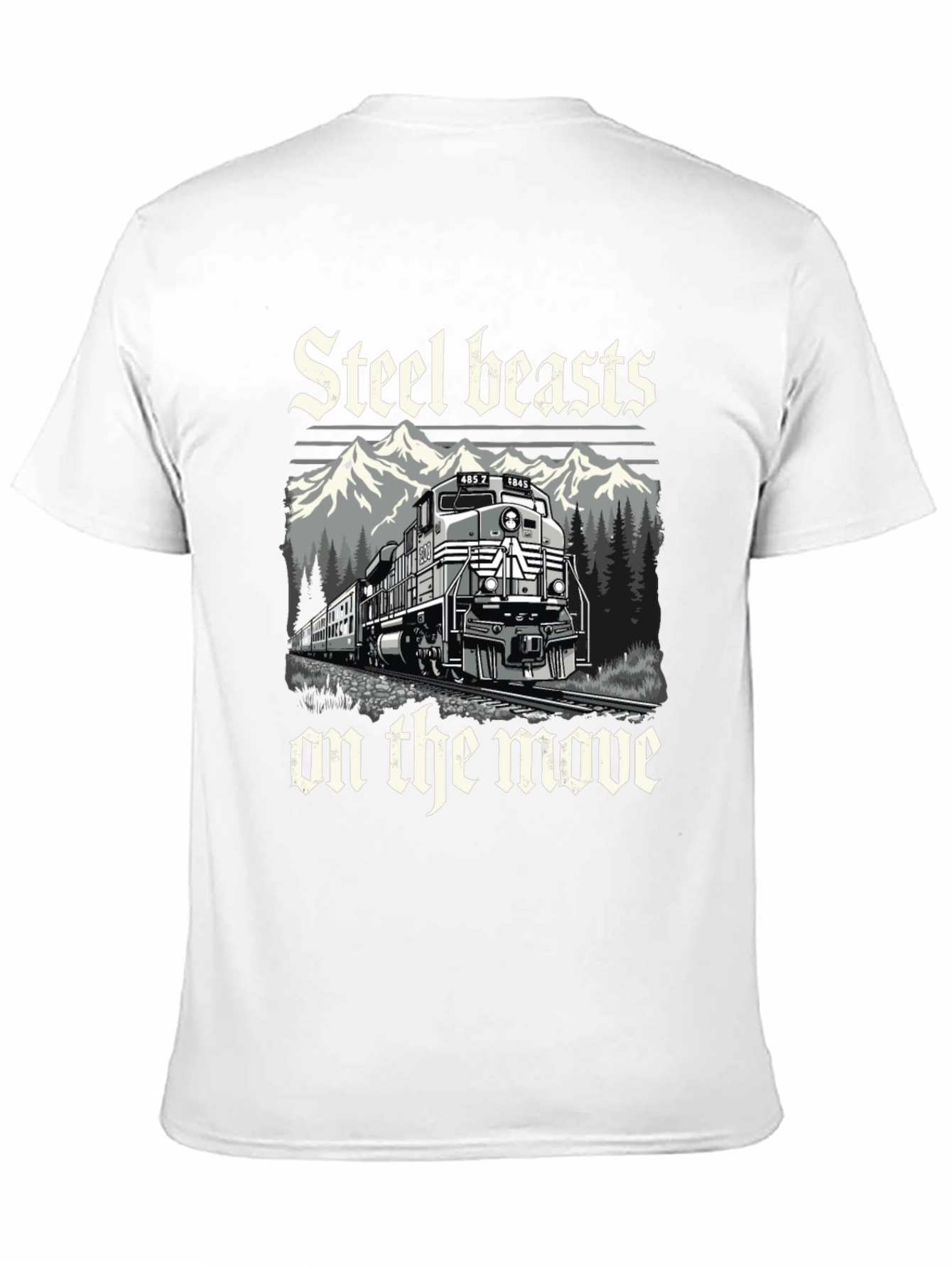 Steel Beasts Train Graphic Tee - On the Move!