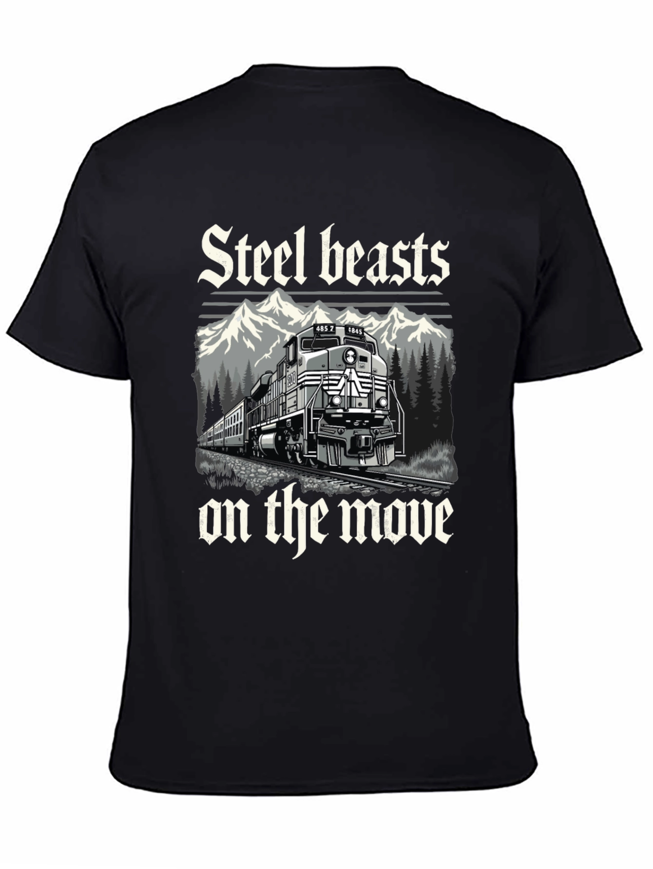 Steel Beasts Train Graphic Tee - On the Move!