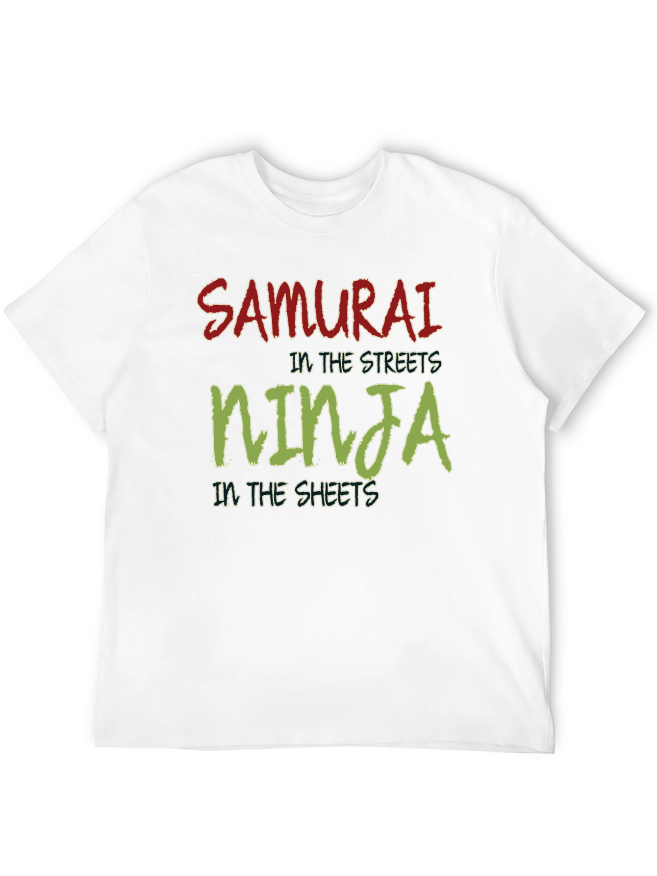 Samurai Ninja Graphic T-Shirt - Novelty Streetwear