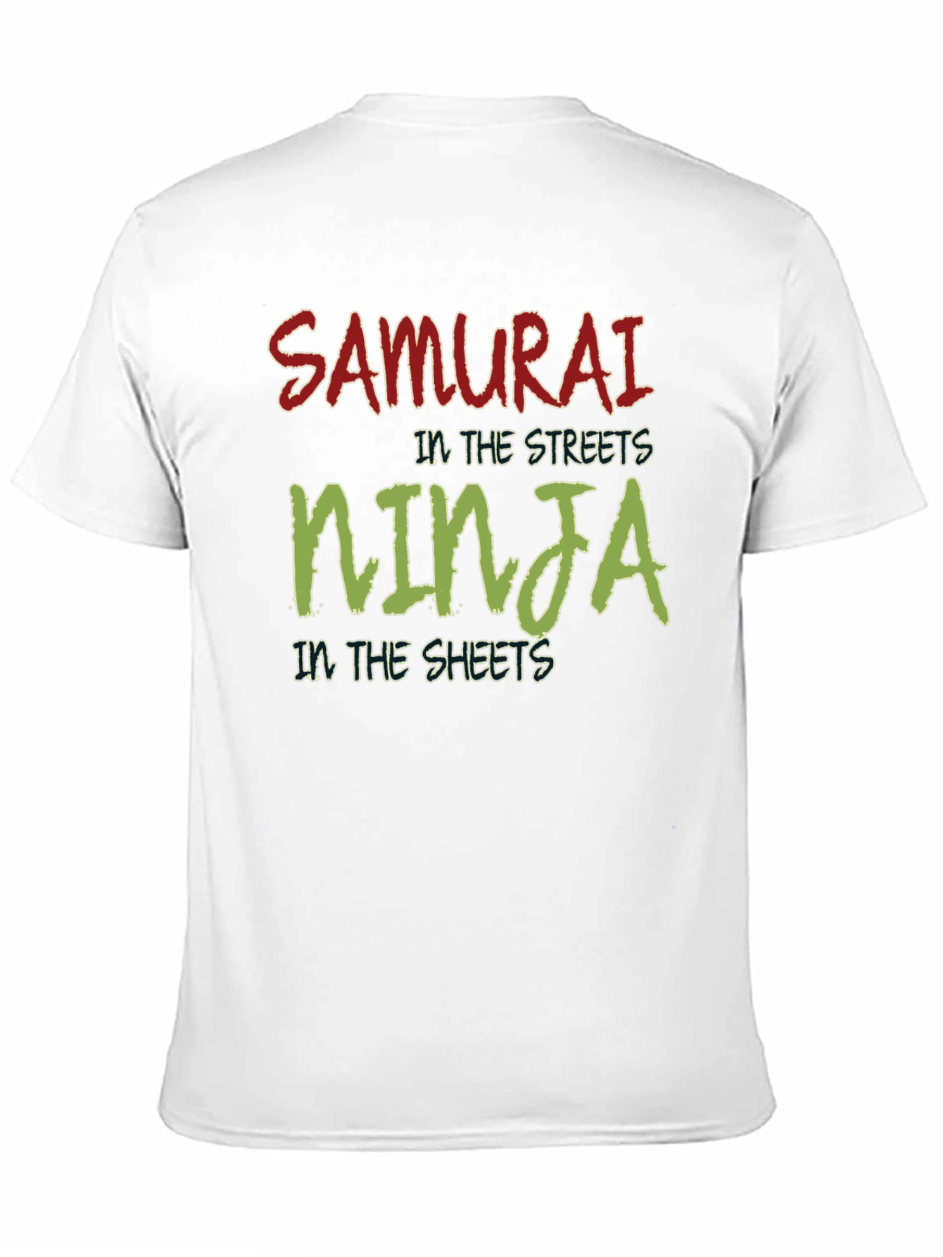Samurai Ninja Graphic T-Shirt - Novelty Streetwear
