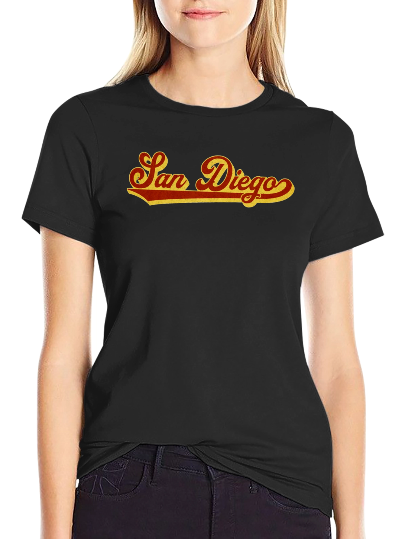 San Diego Graphic Tee - Retro Style Soft Cotton