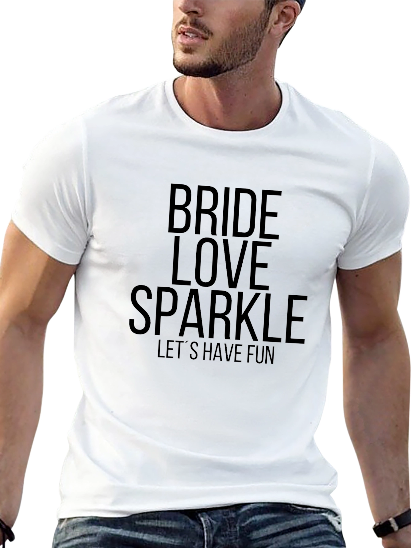 Bride Love Sparkle T-Shirt - Bachelorette Party Fun!