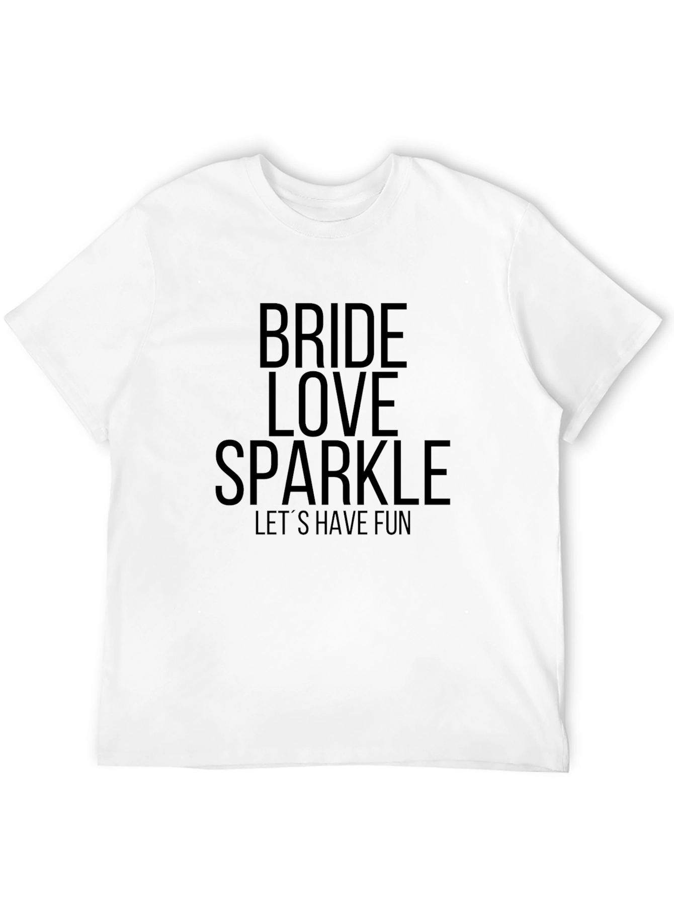 Bride Love Sparkle T-Shirt - Bachelorette Party Fun!