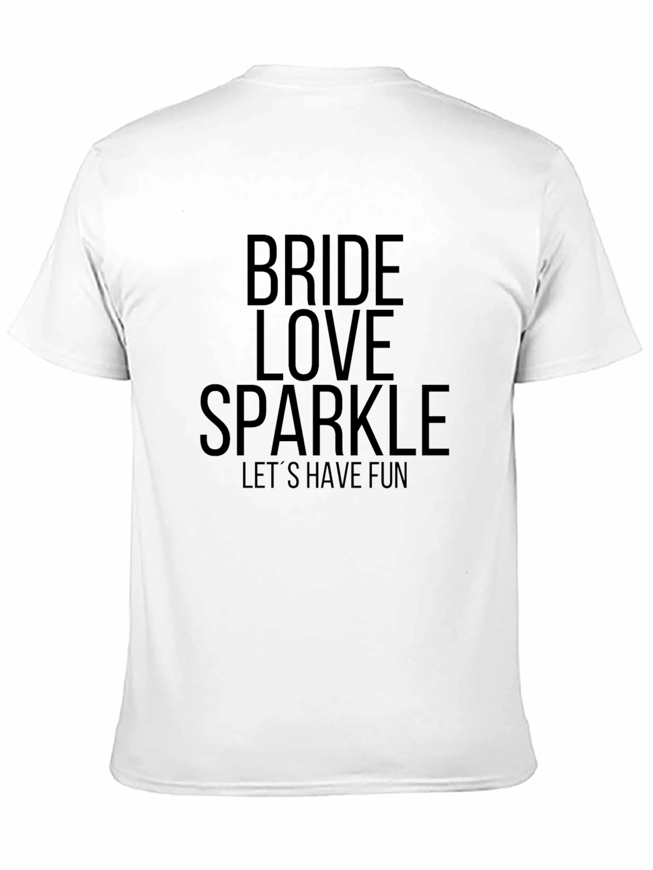 Bride Love Sparkle T-Shirt - Bachelorette Party Fun!