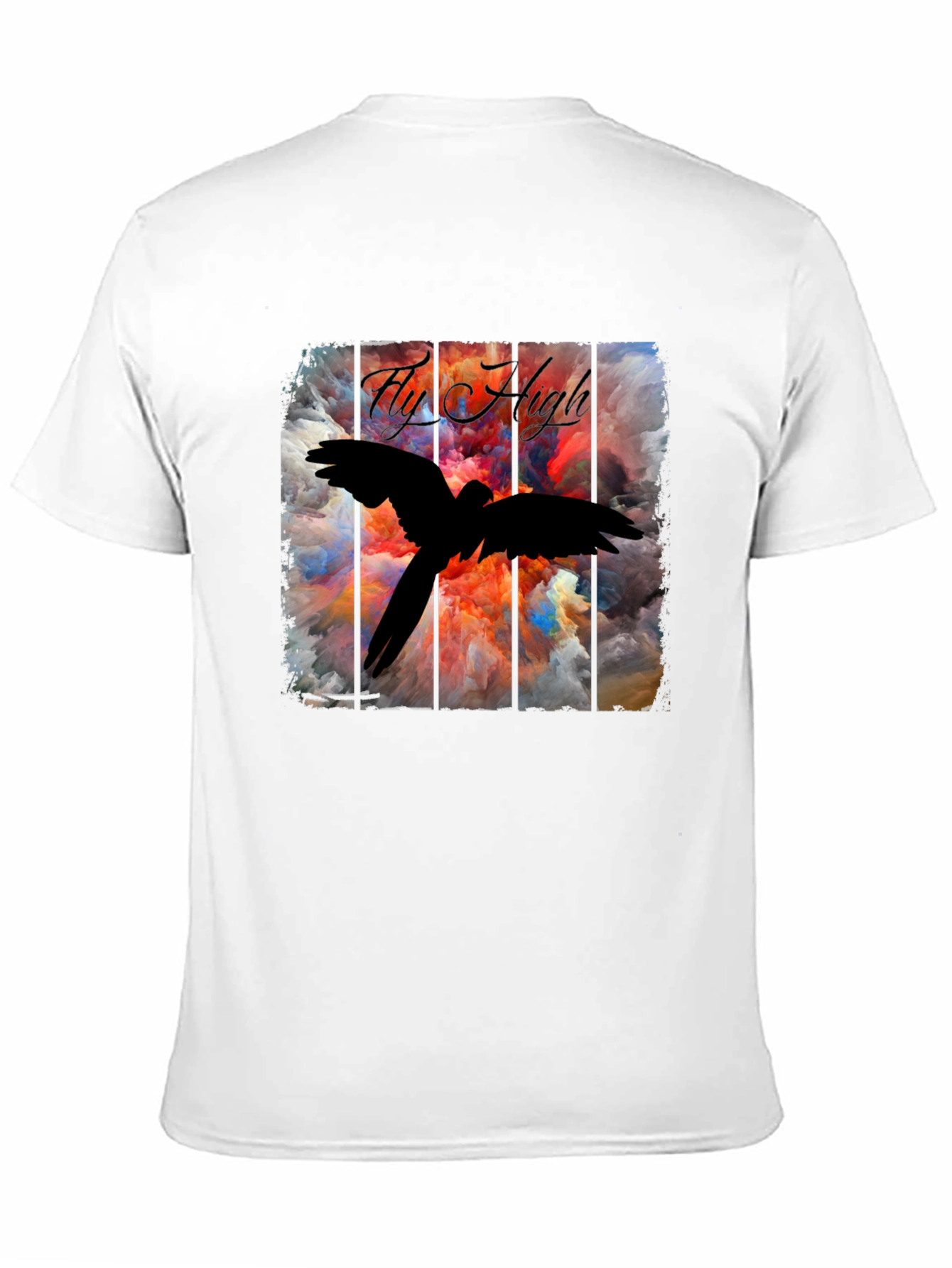 Fly High Bird Graphic T-Shirt