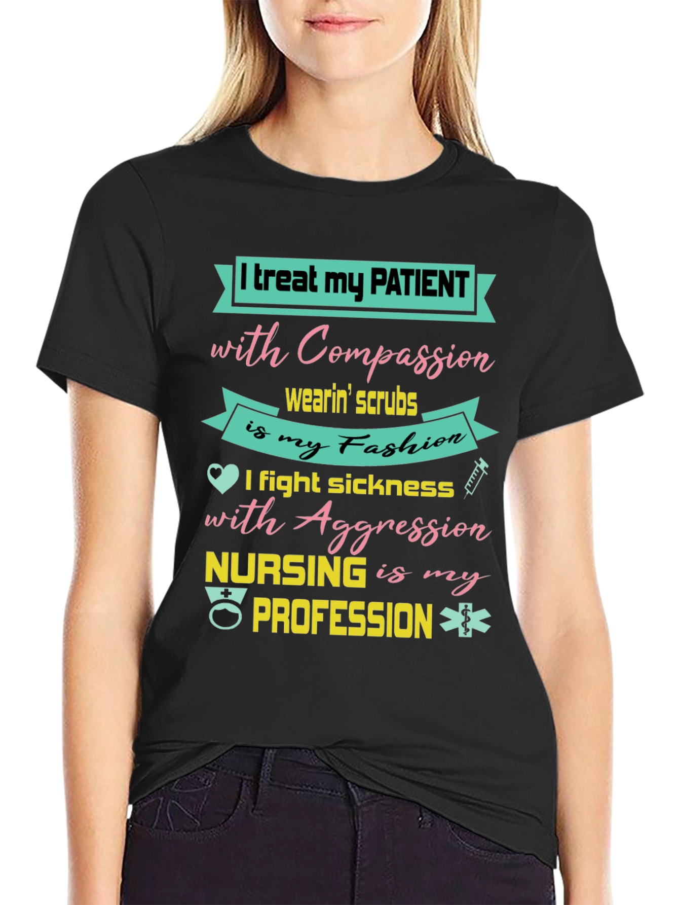 Nurse T-Shirt: Compassion & Aggression