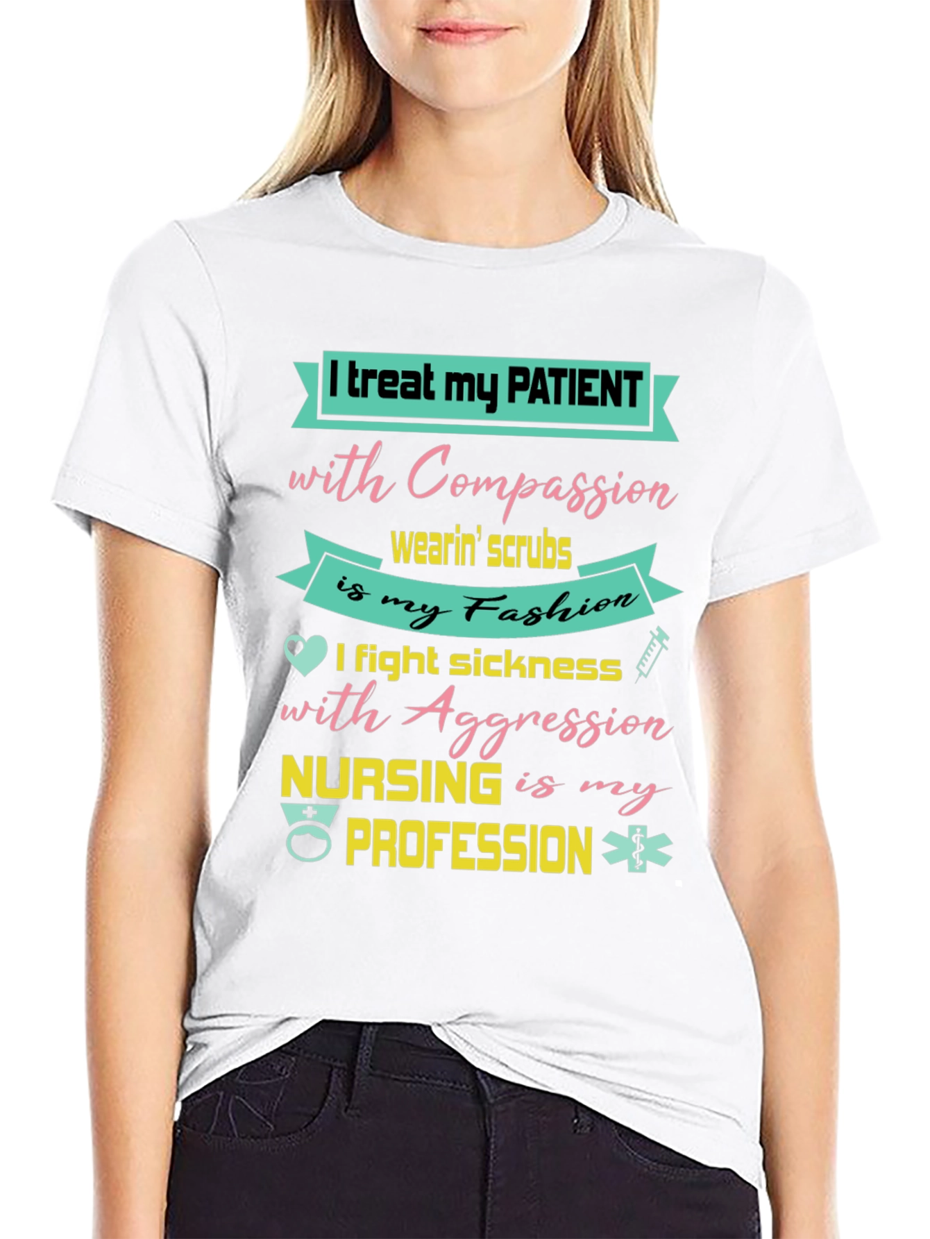 Nurse T-Shirt: Compassion & Aggression