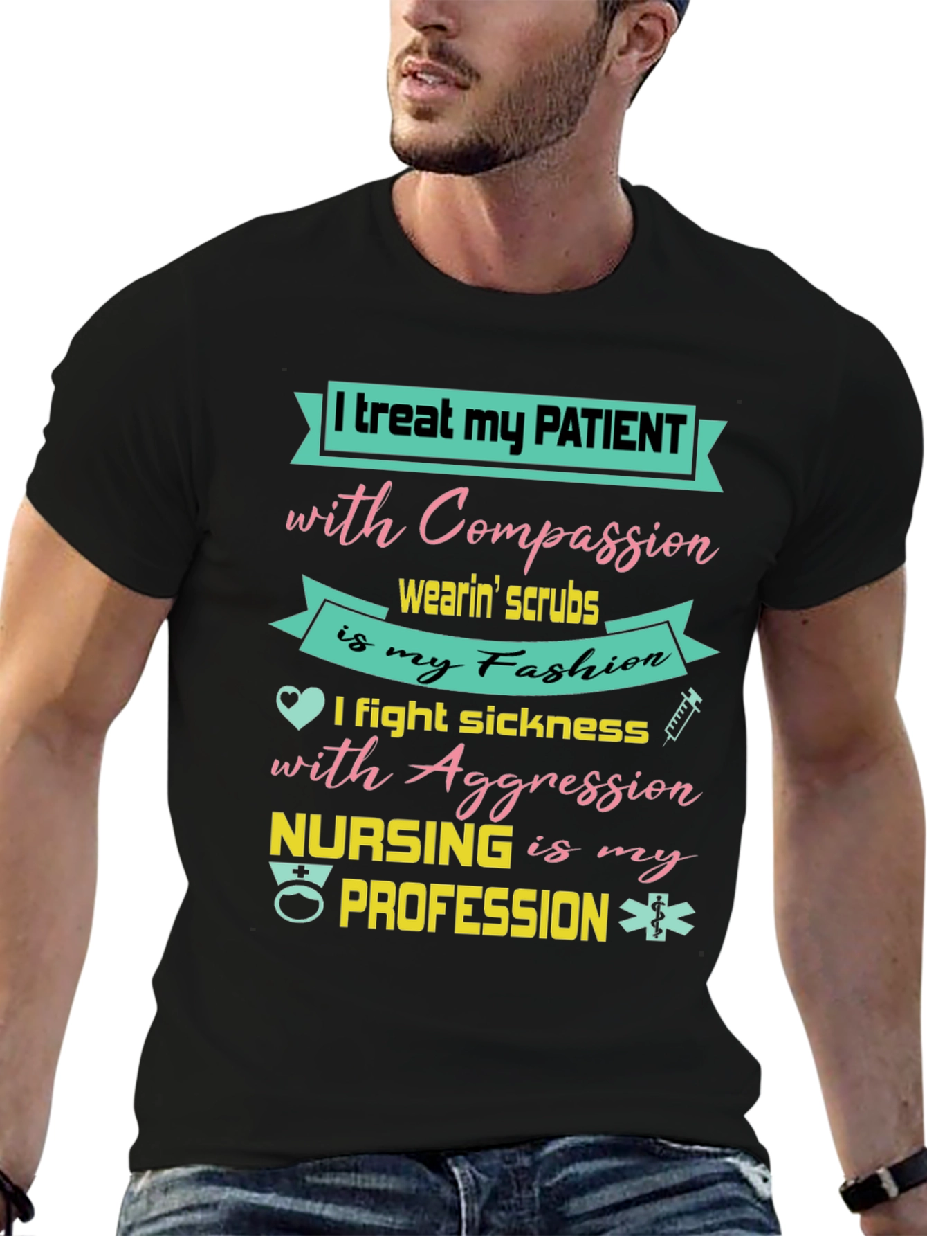 Nurse T-Shirt: Compassion & Aggression