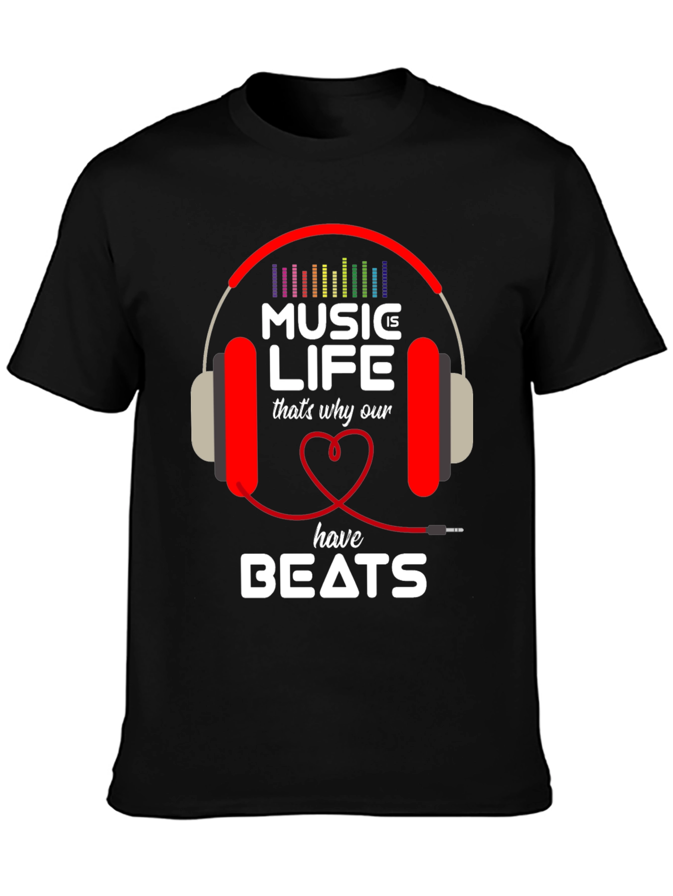 Music is Life T-Shirt - Cool Graphic Tee